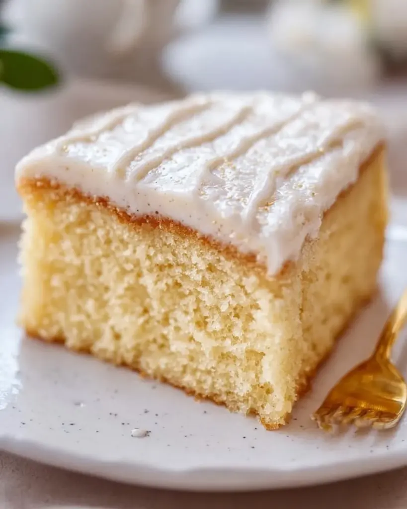 Delicious Mother's Day vanilla cake decorated with flowers and a heartfelt message