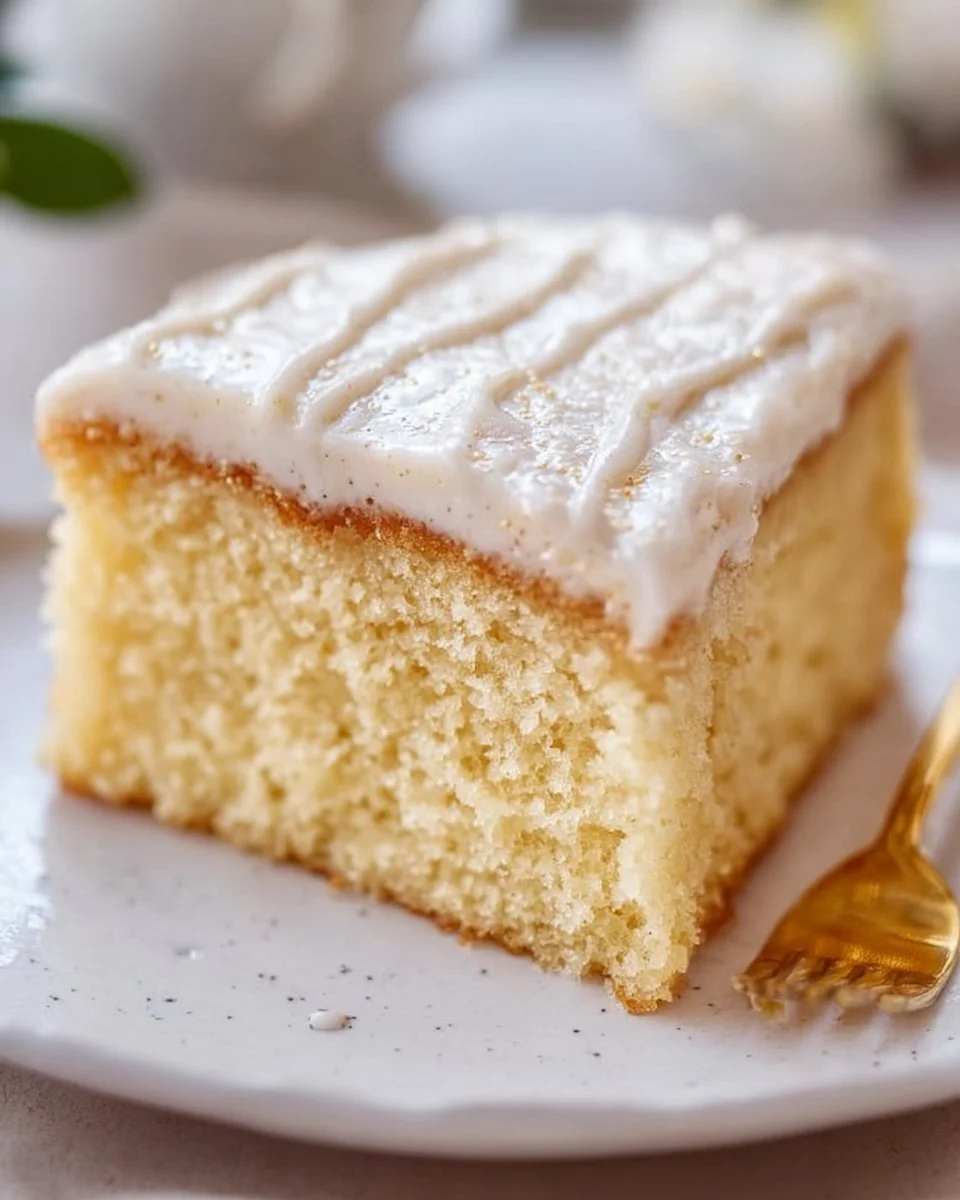 Delicious Mother's Day vanilla cake decorated with flowers and a heartfelt message