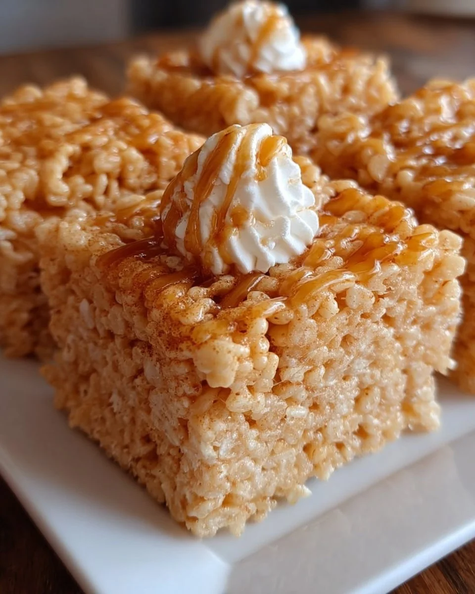 Texas Roadhouse-style Rice Krispie Treats recipe with crispy marshmallow goodness